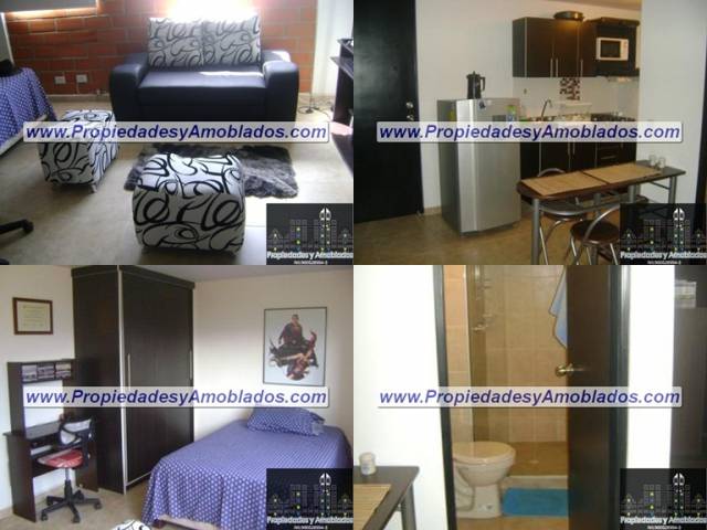 Alquiler de Apartaestudio Amoblado  en Medellin – Centro  Cód. 10454