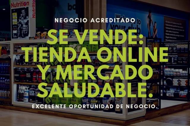 Negocio acreditado Tienda Saludable - Comercio online y tienda Física