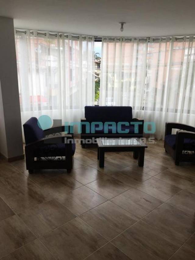 APARTAMENTO AMOBLADO EN LAURELES COD 20241