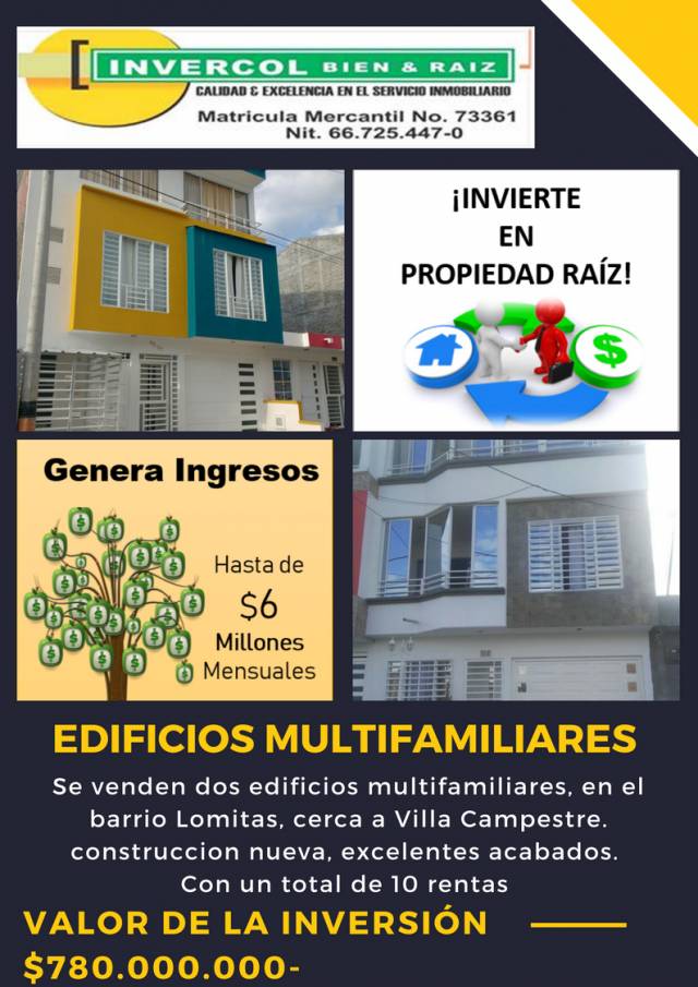 GRAN OPORTUNIDAD ¡INVIERTE EN PROPIEDAD RAÍZ!