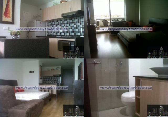 Apartamento Amoblado en el poblado para la Renta Cód.  10054-1