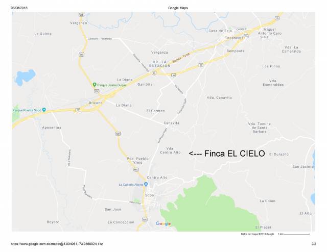 Finca Tocancipá 43,000 m2 Vendo Venta Vende a 1.5 Km de COLPAPEL