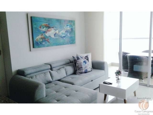 VENTA APARTAMENTO 1 ALCOBA FRENTE AL MAR PALMETTO BEACH CTG