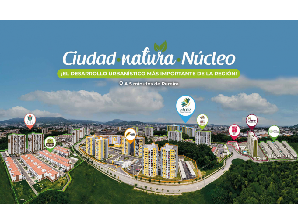 VENTA PROYECTO APARTAMENTOS MATIZ DOSQUEBRADAS