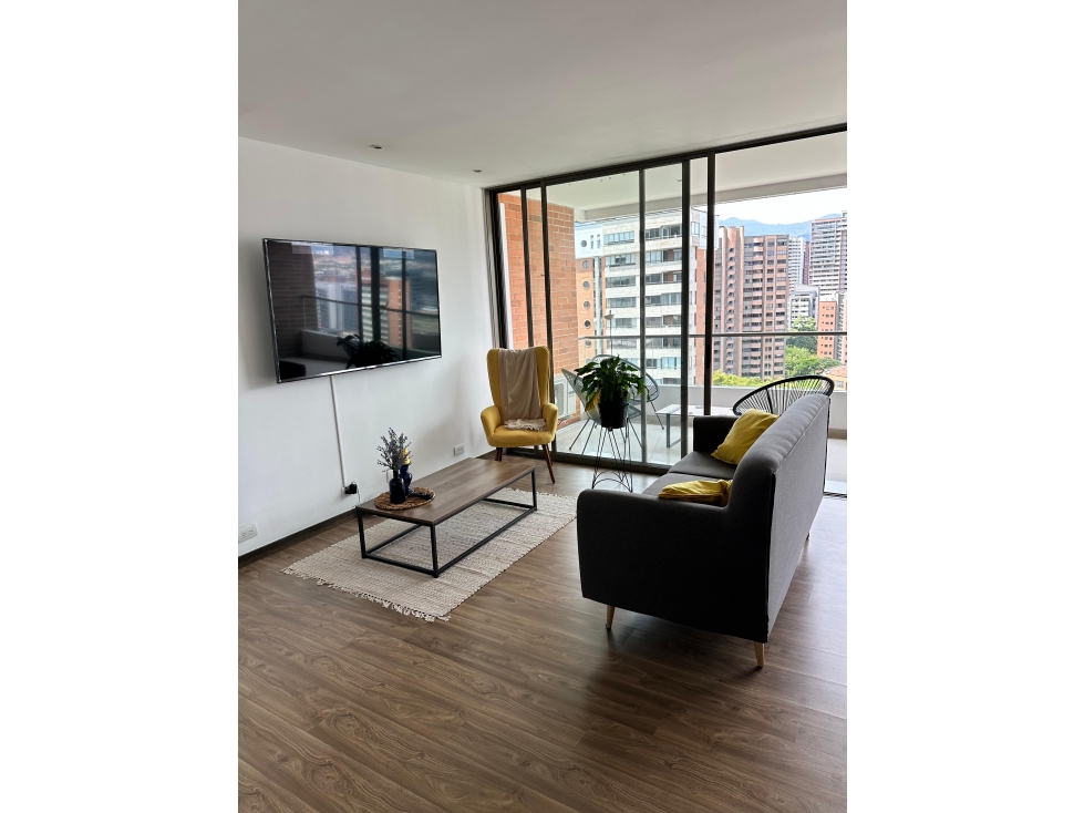 Apartamento Amoblado en Arriendo Medellín Sector Poblado