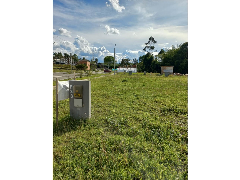 Venta de lote en El Carmen Antioquia