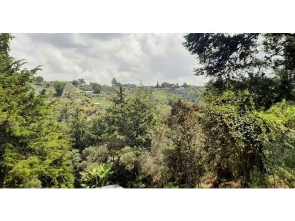 VENTA DE HERMOSA FINCA DE 3.538 MT2, VEREDA CASCAJO ABAJO, MARINILLA