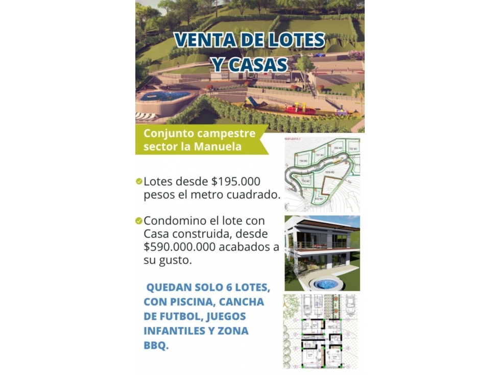 Venta de Lote Manuela en la Manuela, Manizales COD 6819500