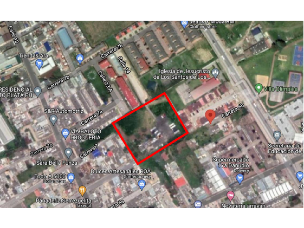 LOTE DE TERRENO EN FUNZA RESIDENCIAL O COMERCIAL