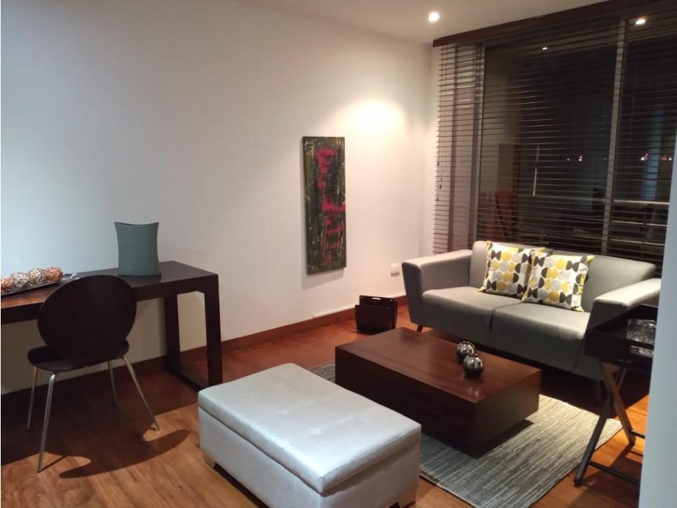 Bogota arriendo apartaestudio amoblado en chico reservado area 58 mts