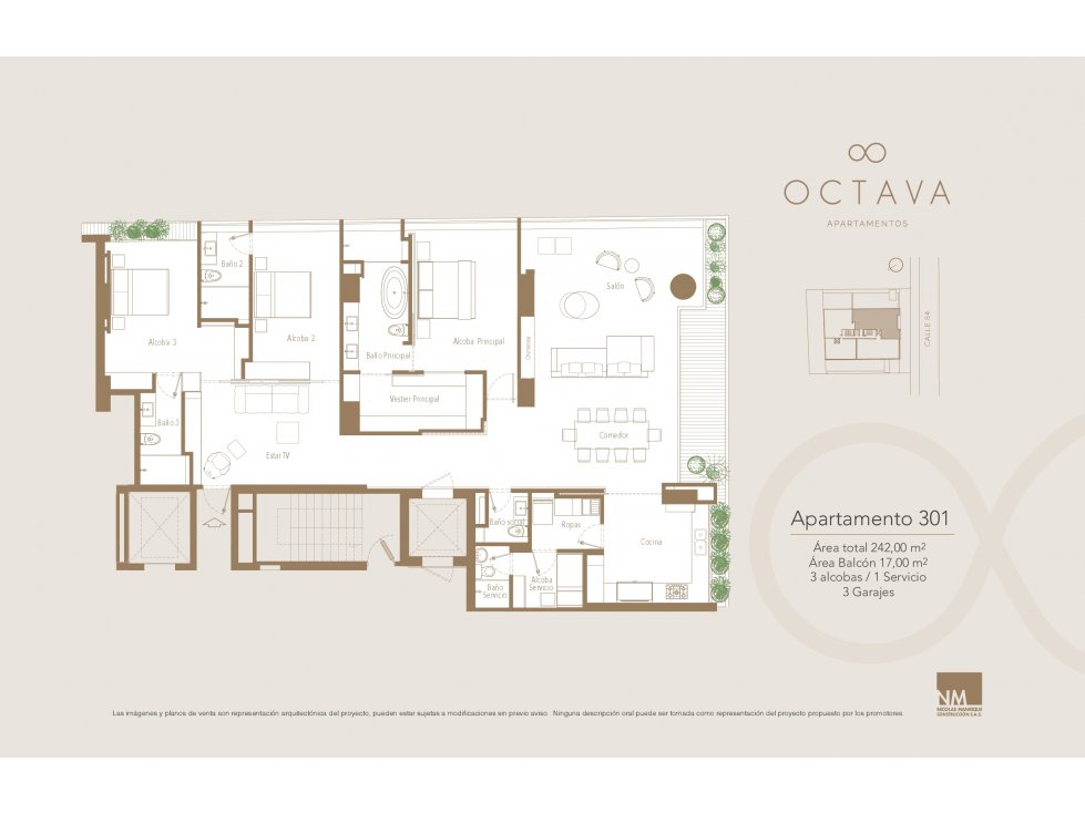 Apartamento en venta, LA CABRERA Bogotá