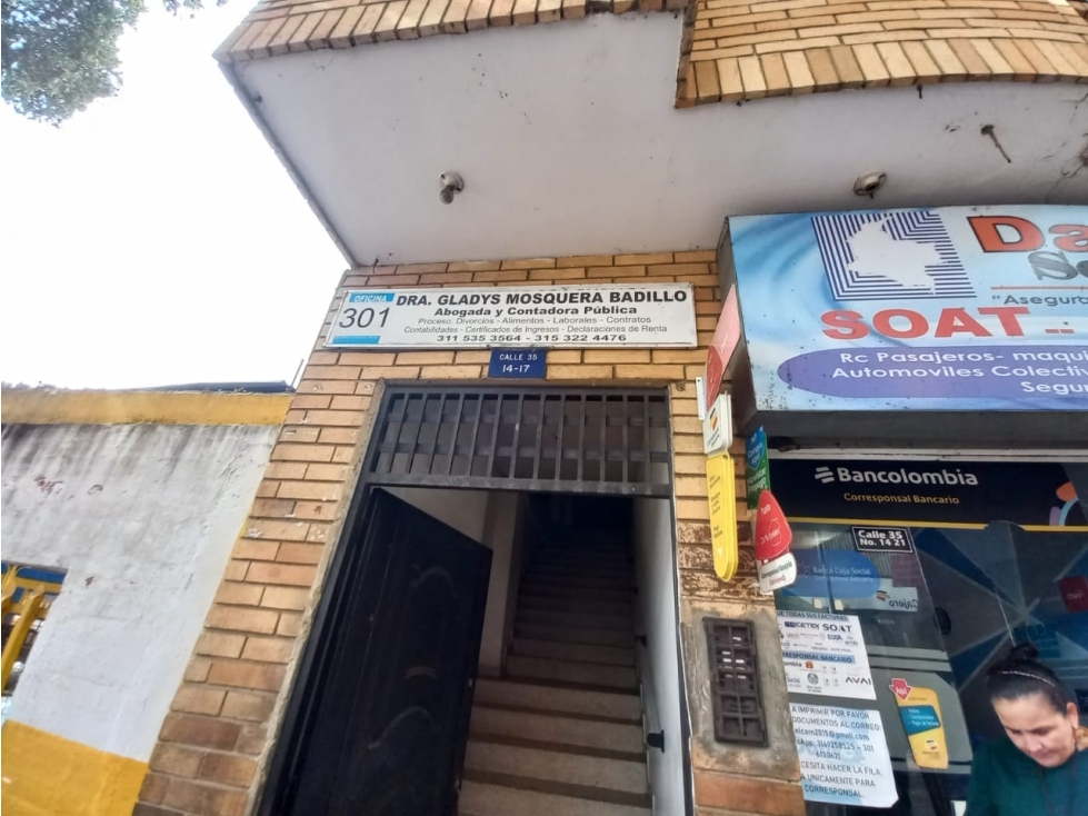 OFICINA ARRIENDO CENTRO BUCARAMANGA