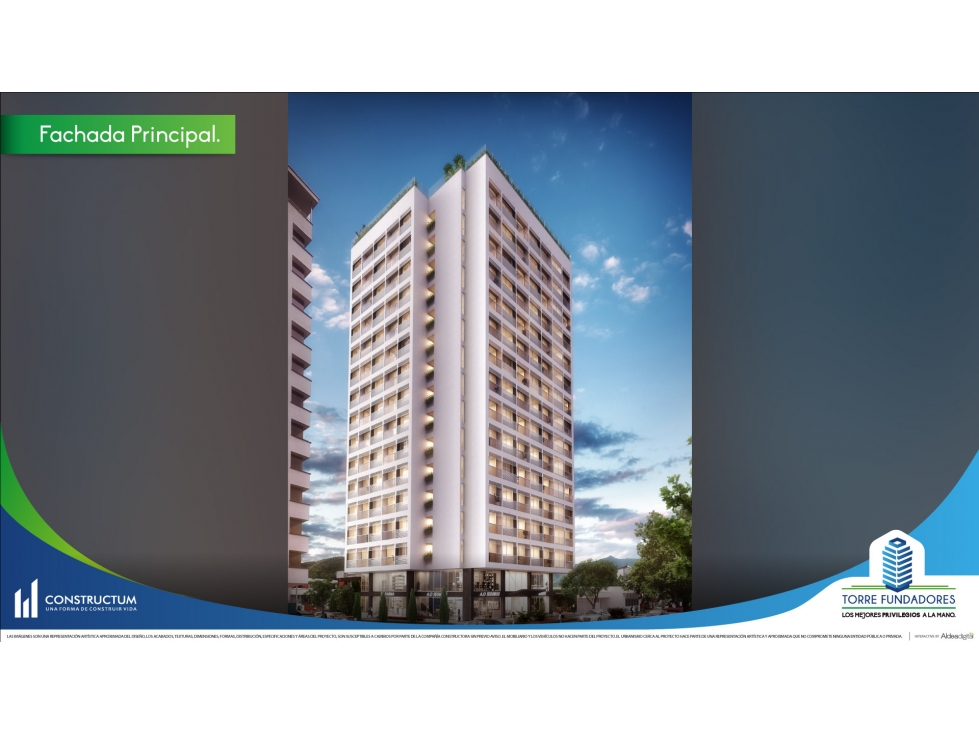 Venta de Apartamento Torre Fundadores Norte de Armenia