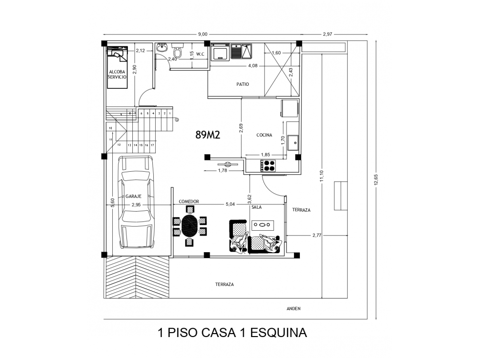 CASA ESQUINERA EN VENTA CERCA AL BARRIO MONTEVERDE