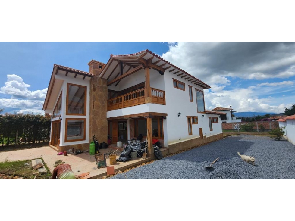 VENDO CASA BARRIO LA PALMA - VILLA DE LEYVA