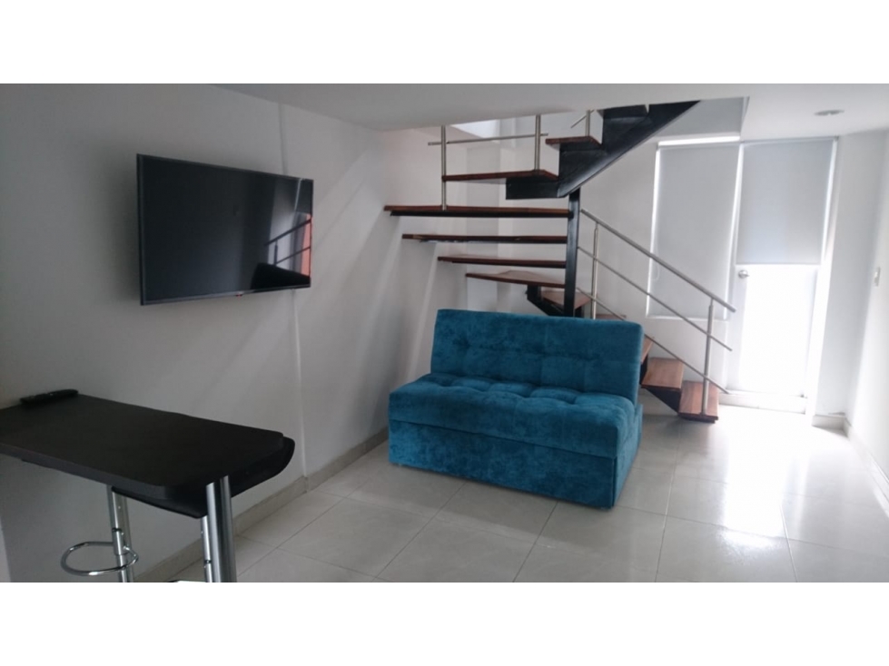 SE ARRIENDA APARTAESTUDIO DUPLEX AMOBLADO  SECTOR CHIPRE