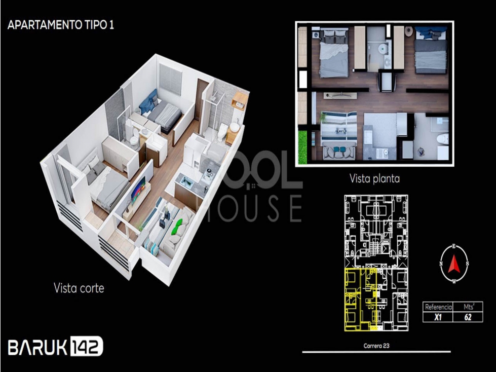 PROYECTO- Apartamento en venta en Nueva Autopista