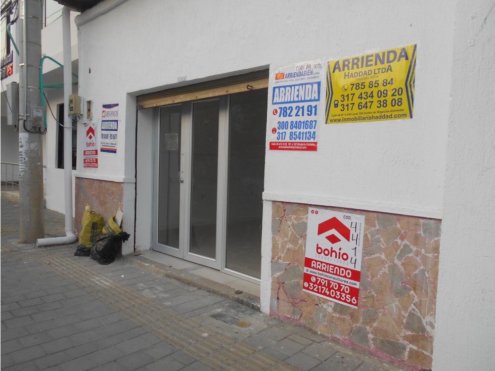 LOCAL COMERCIAL EN ARRIENDO CALLE 26 CENTRO