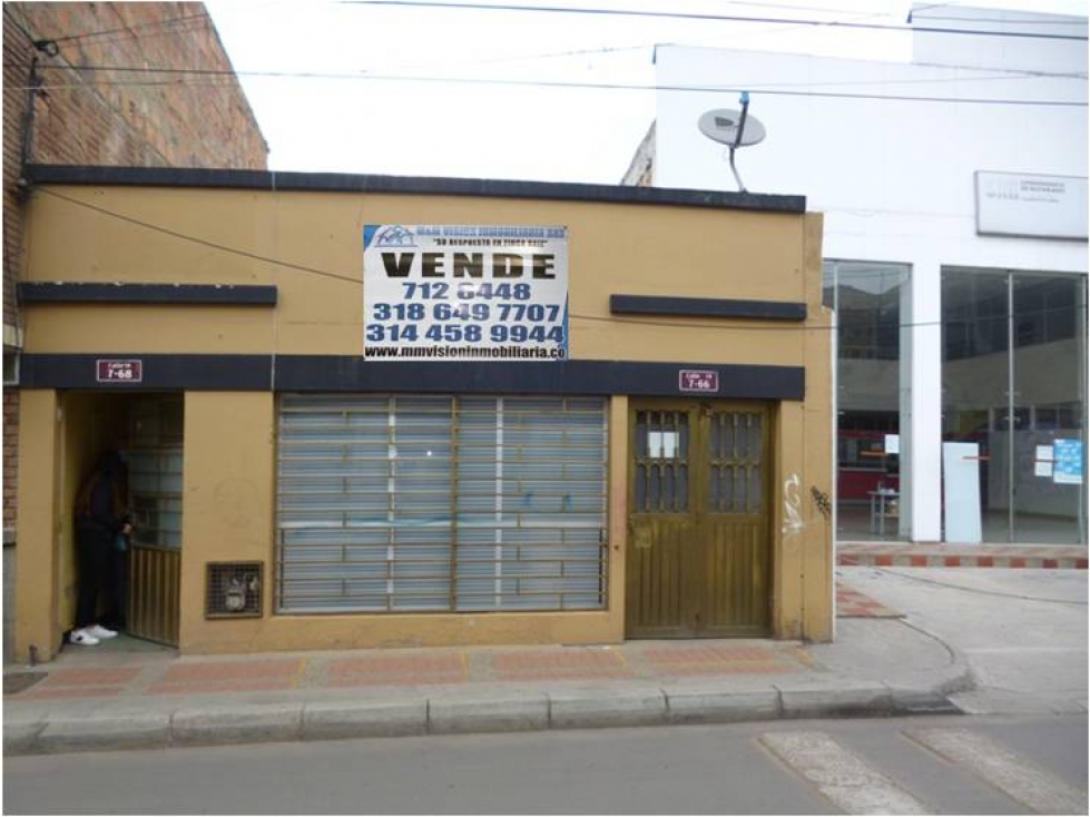 VIV-540 VENDO  CASA  SOACHA CENTRO