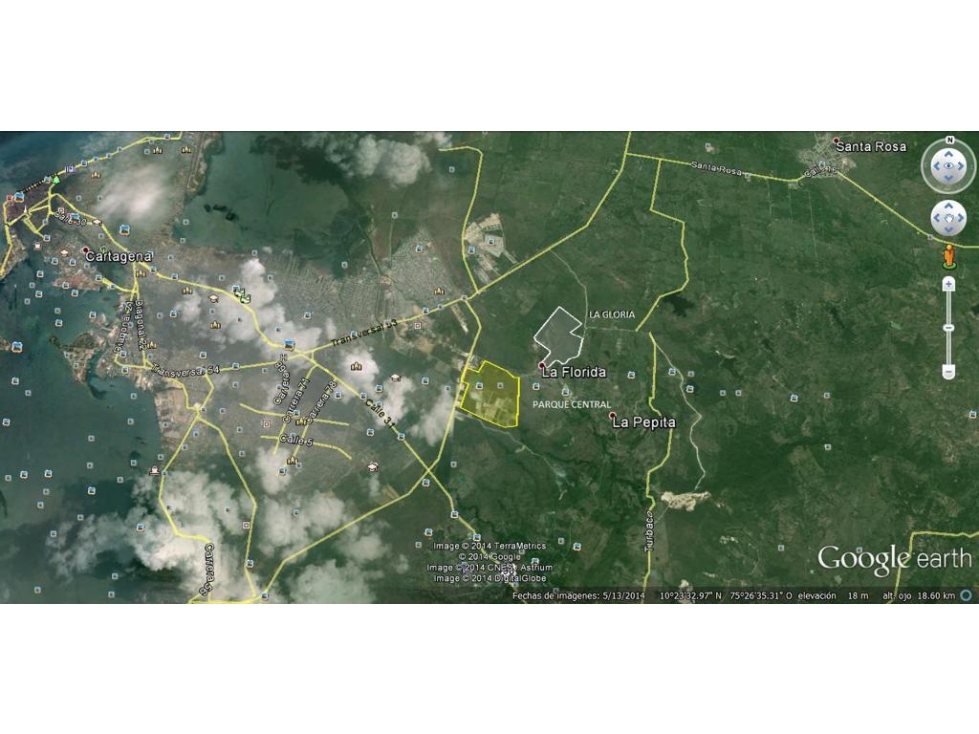 LOTE 900.000 Metros SOBRE VARIANTE MAMONAL CARTAGENA MH