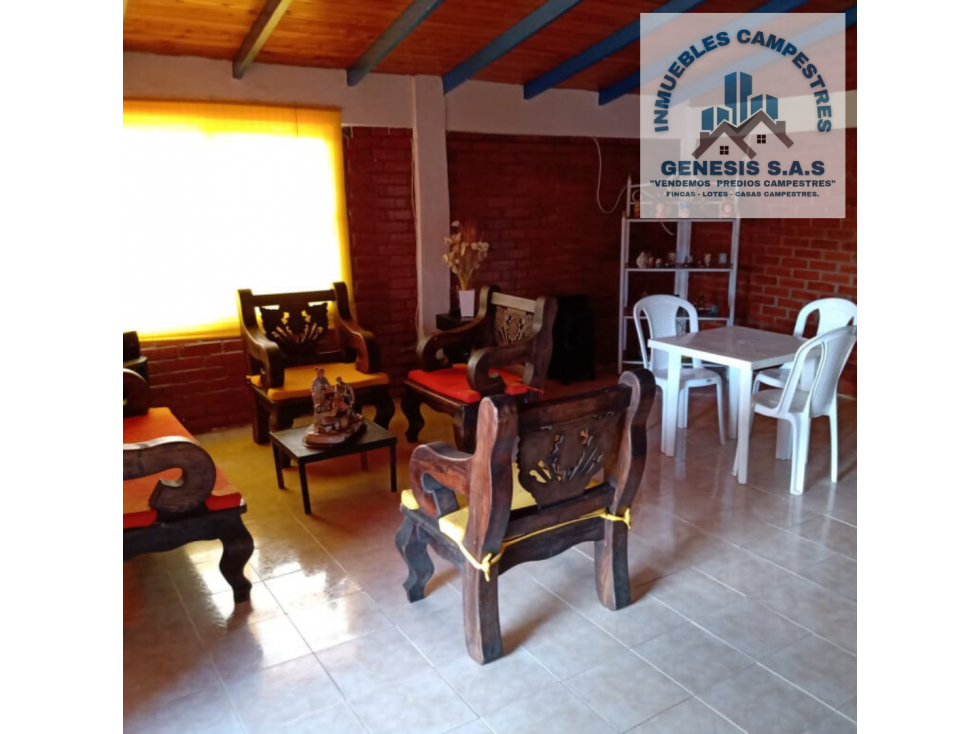 ref 762a vendo casa campestre en el queremal