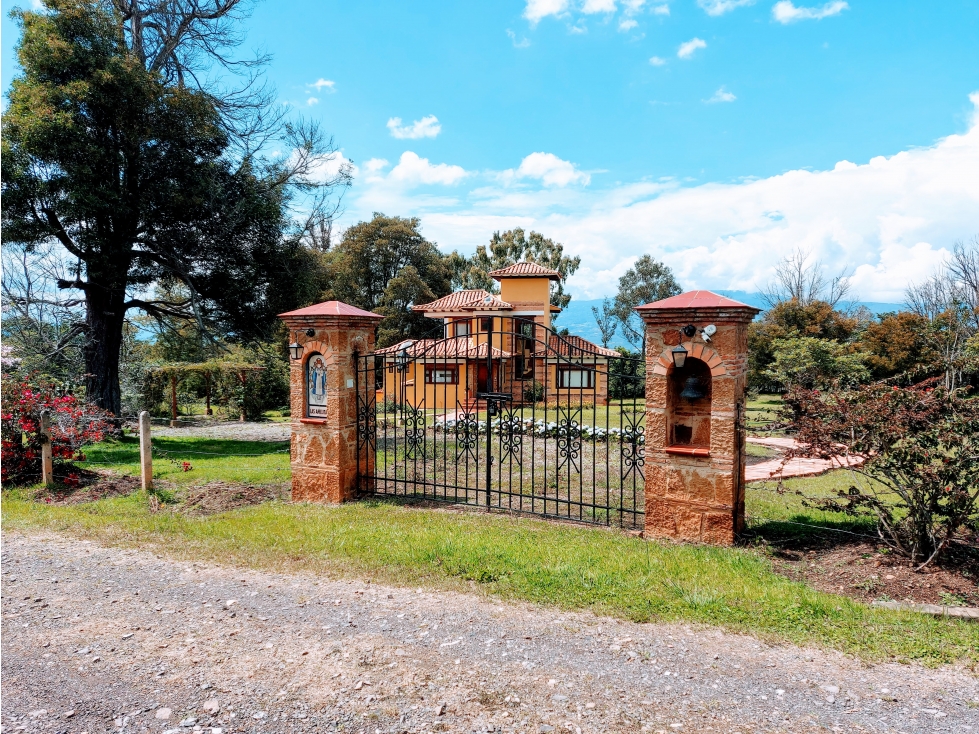 CASA FINCA O CABAÑA  PARA VENTA EN BOYACA  VILLA DE LEYVA