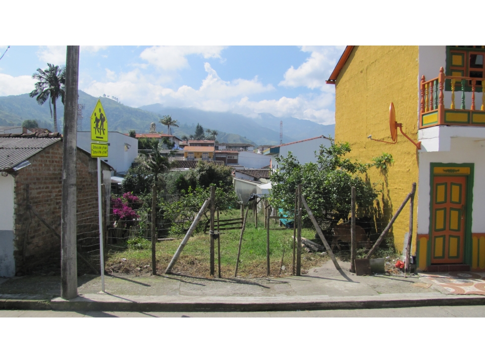 lote en la zona centro de Salento