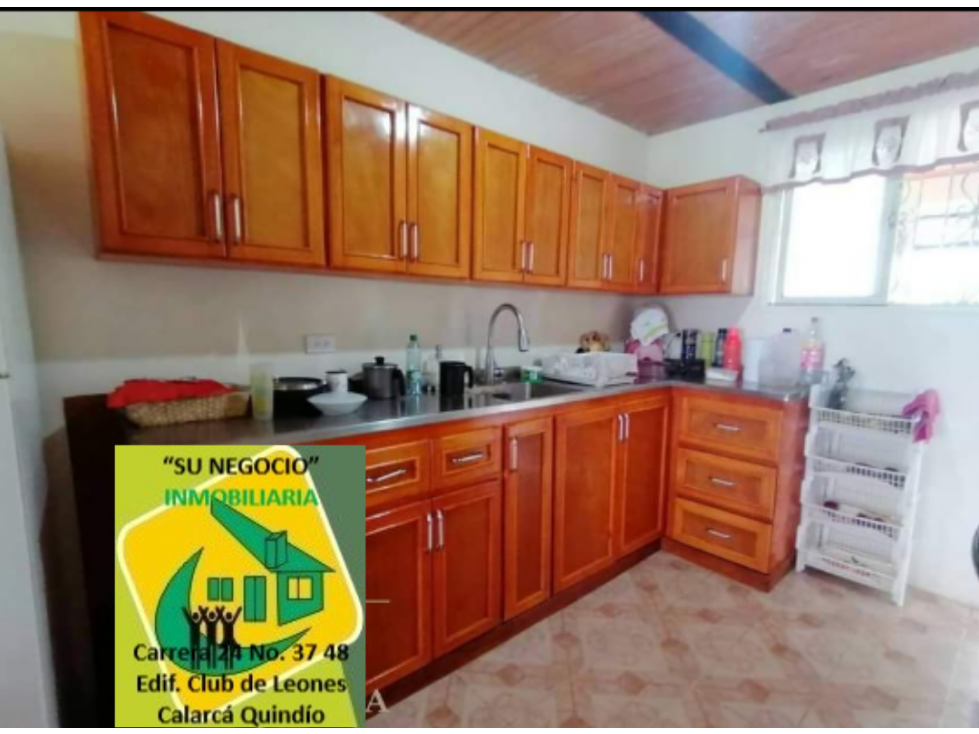 SE VENDE CASA CAMPESTRE VIA LA TEBAIDA LOTE PLANO Y VERDE