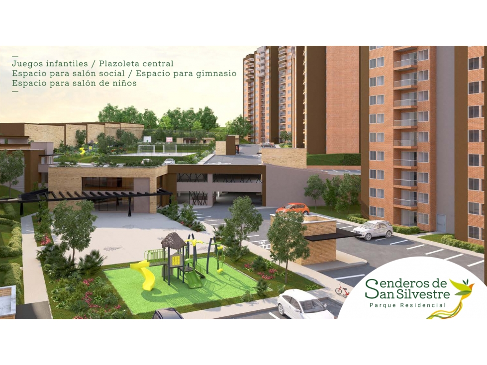 SENDEROS DE SAN SILVESTRE - Apartamentos en Av. Sur (De las Américas)