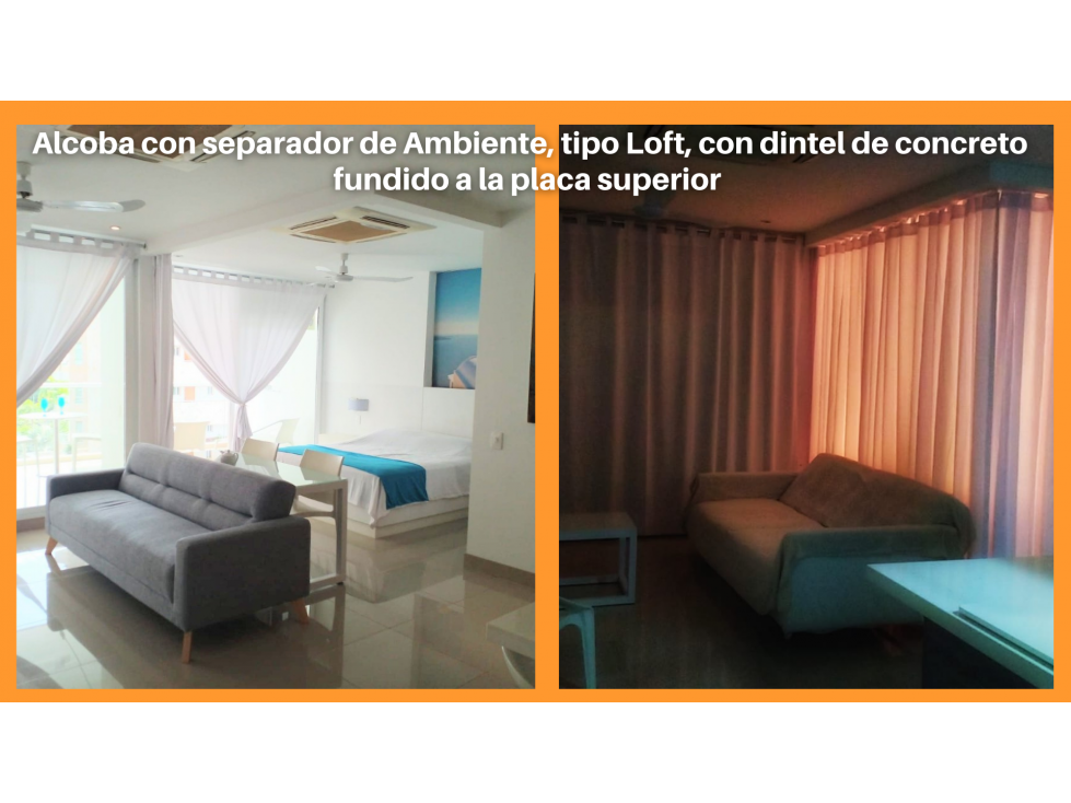 ?APARTAMENTO EN VENTA CONVERTIBLE-TIPO LOFT PLAYA BELLO HORIZONTE