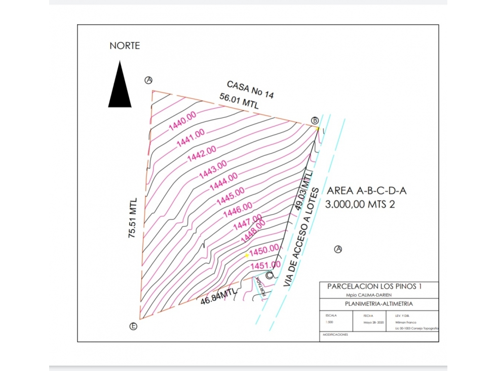 LOTE LAGO CALIMA