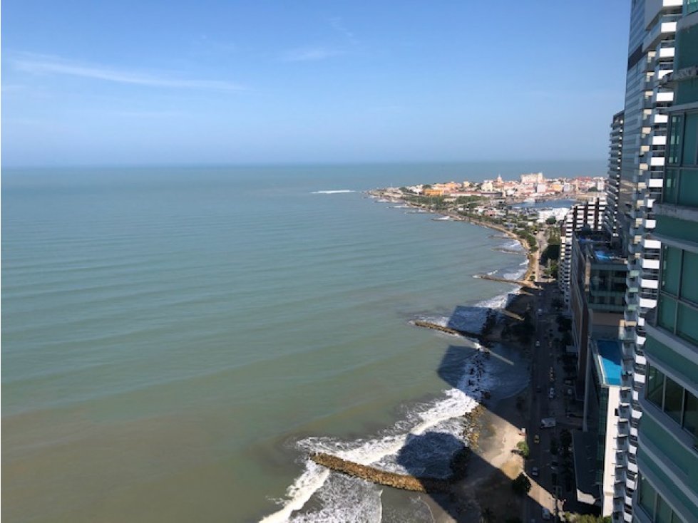 Vendo apartamento frente al mar Bocagrande