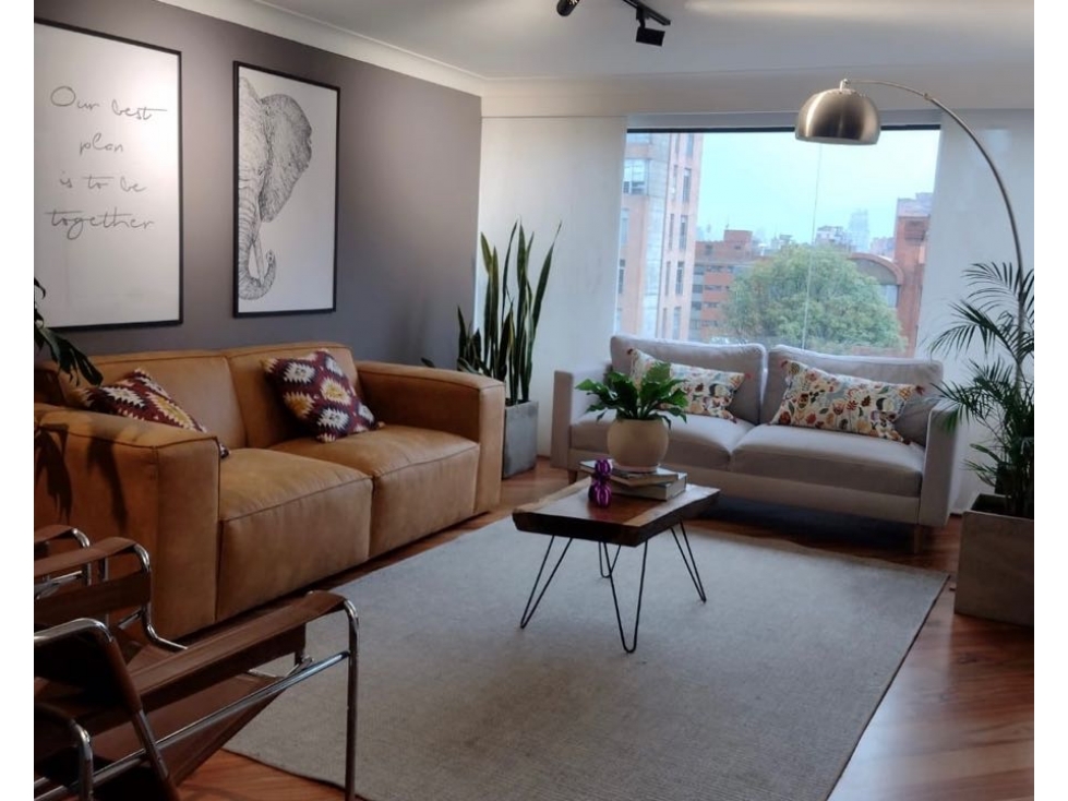 Apartamento dúplex para venta y arriendo en El Nogal