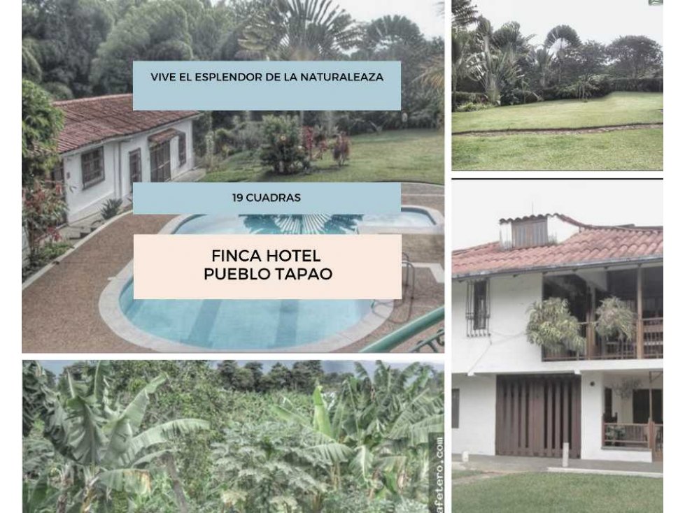 Finca Hotel en venta en Pueblo Tapao 4182 A