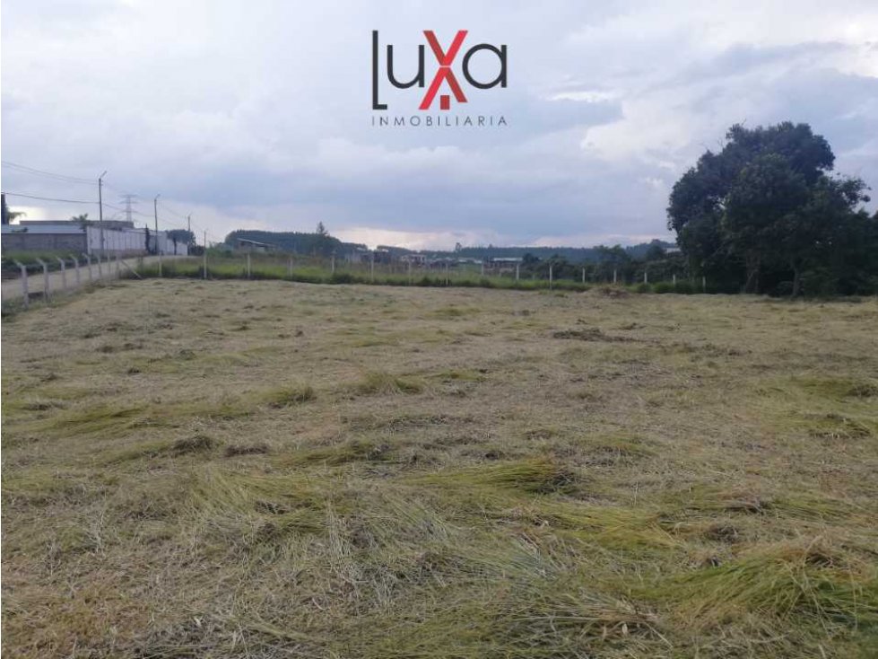 LUXA  VENDE LOTE PLANO PARCELACION CIUDAD VERDE VARIANTE NORTE