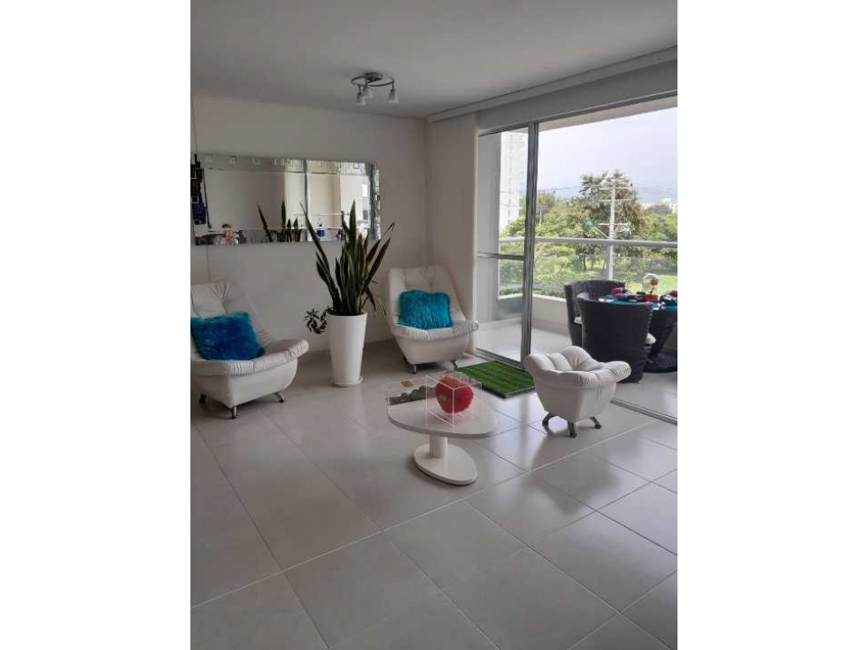 Vendo hermoso apartamento en unidad cerrada valle del lili