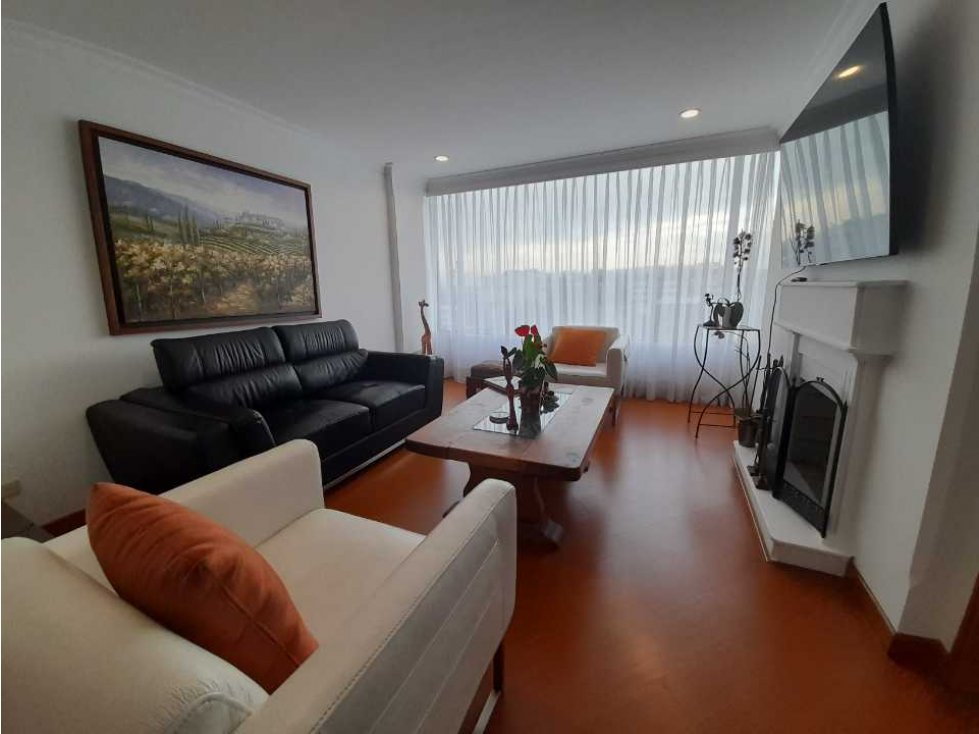 VENTA  APARTAMENTO DUPLEX 137m2 con 3Hab/5B/2G USAQUEN MH